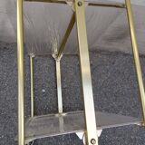 Vintage plexi serving trolley