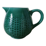 Vintage earthenware pitcher.