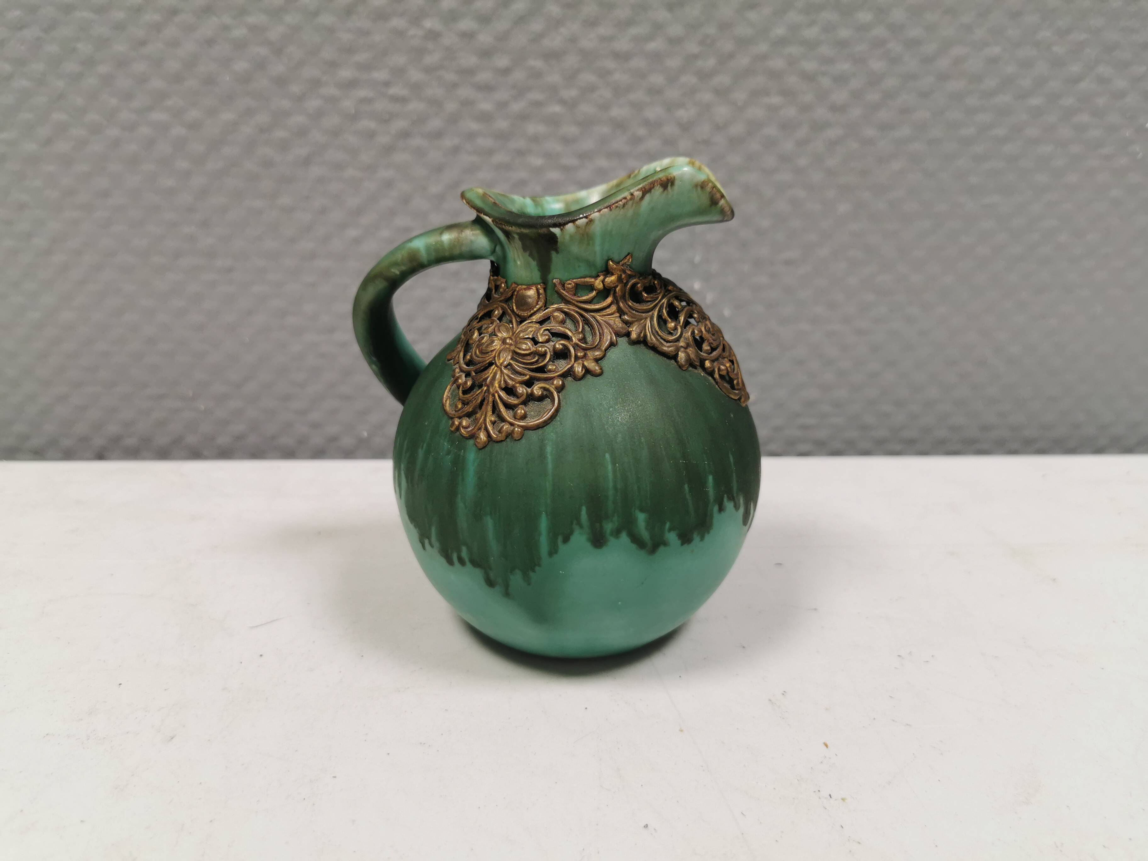 Ceramic jug/vase, designed by Jens Christian Jensen Denmark 1930s (CJ)