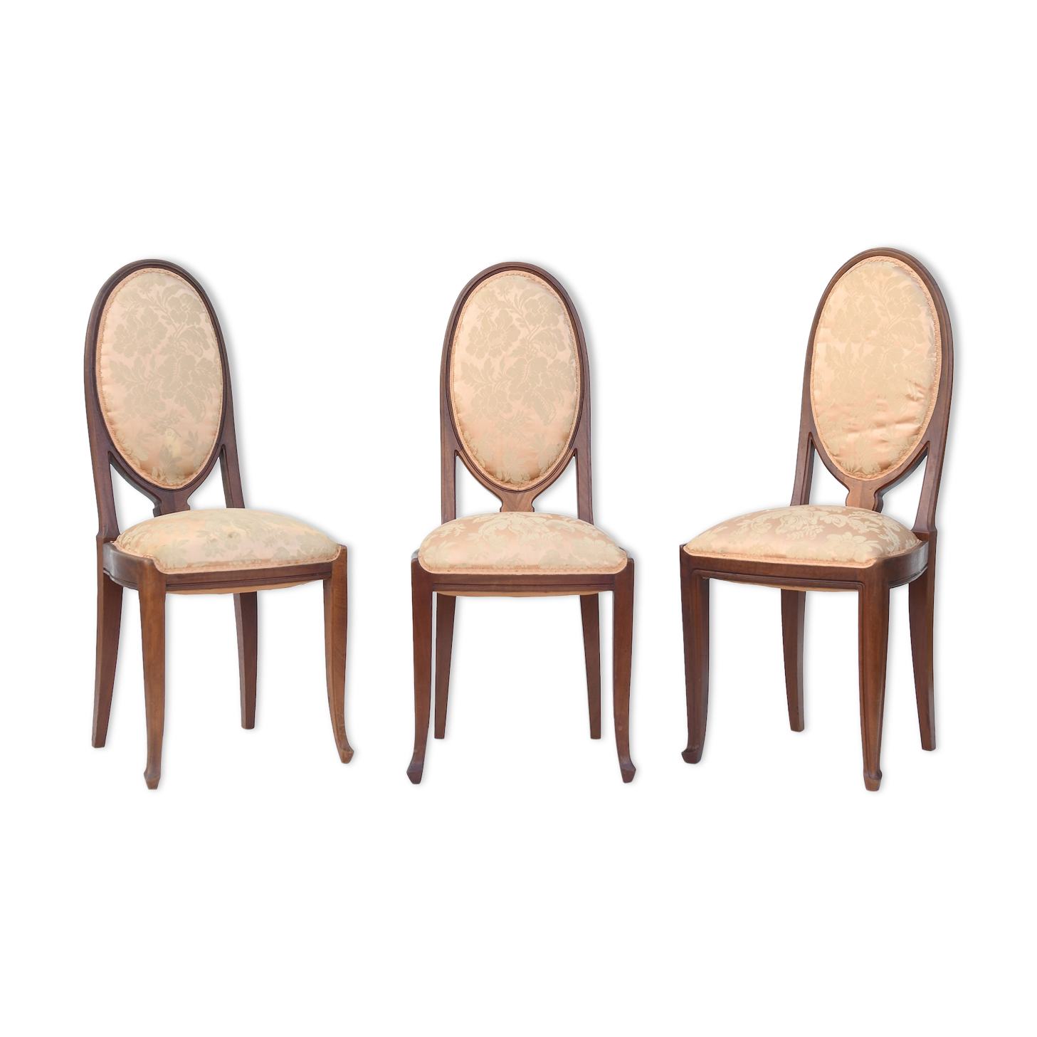 Suite de 3 chaises Art Nouveau