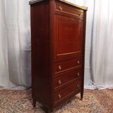 Maurice HIRSH for Maison Jansen Louis XVI style mahogany secretary