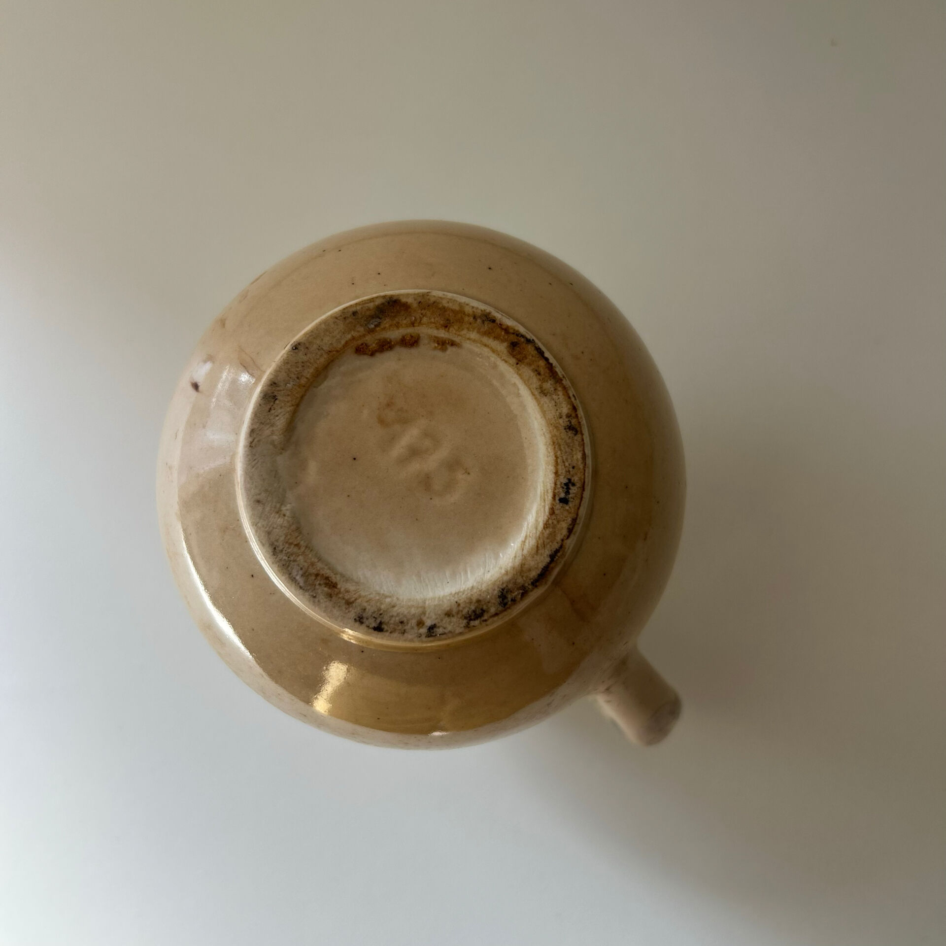 Flamed decorative pitcher