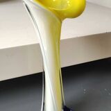 Vase Soliflore Arum flower/Jack in the Pulpit. Murano. High 30.5 cm