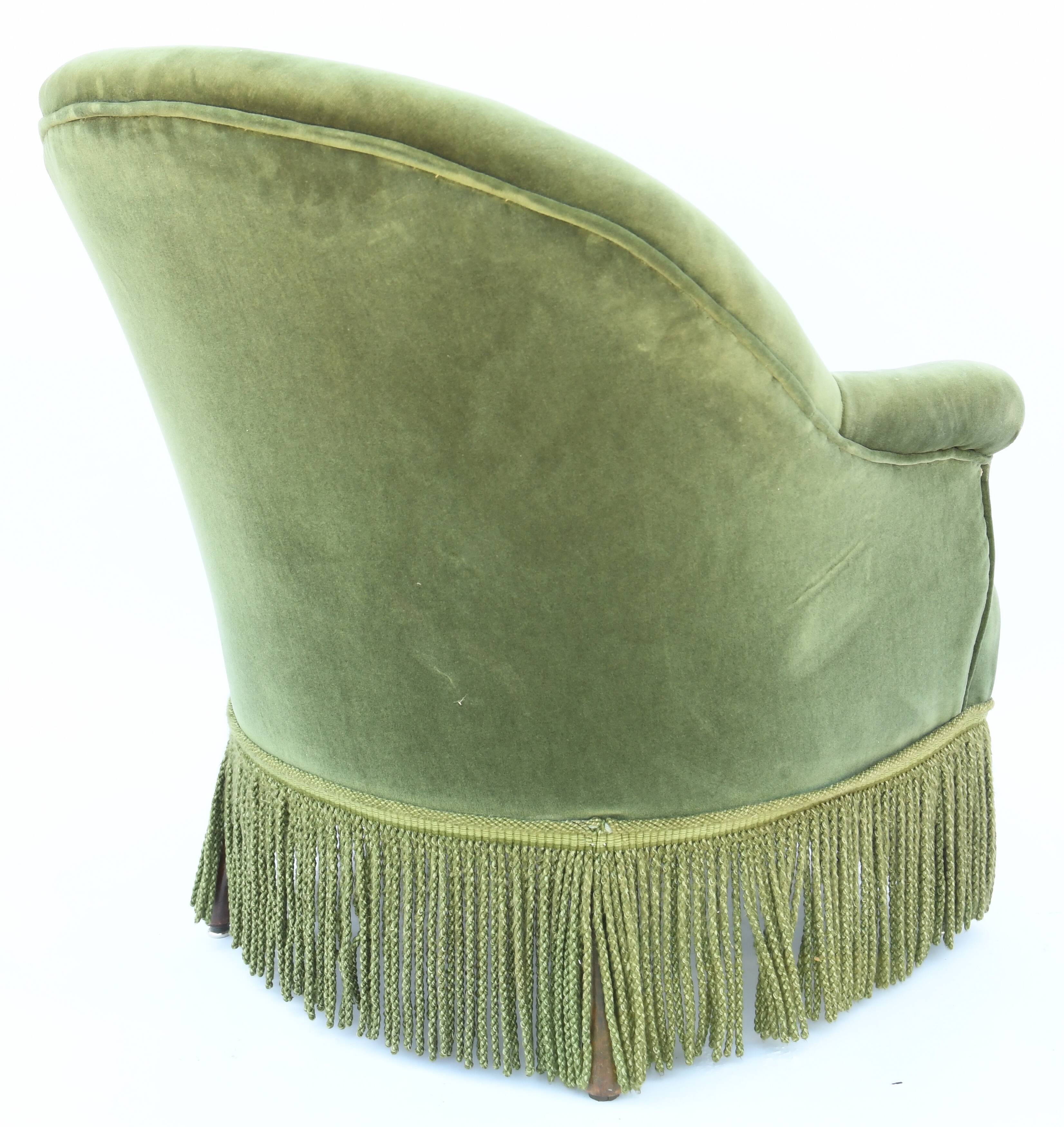Fauteuil crapaud