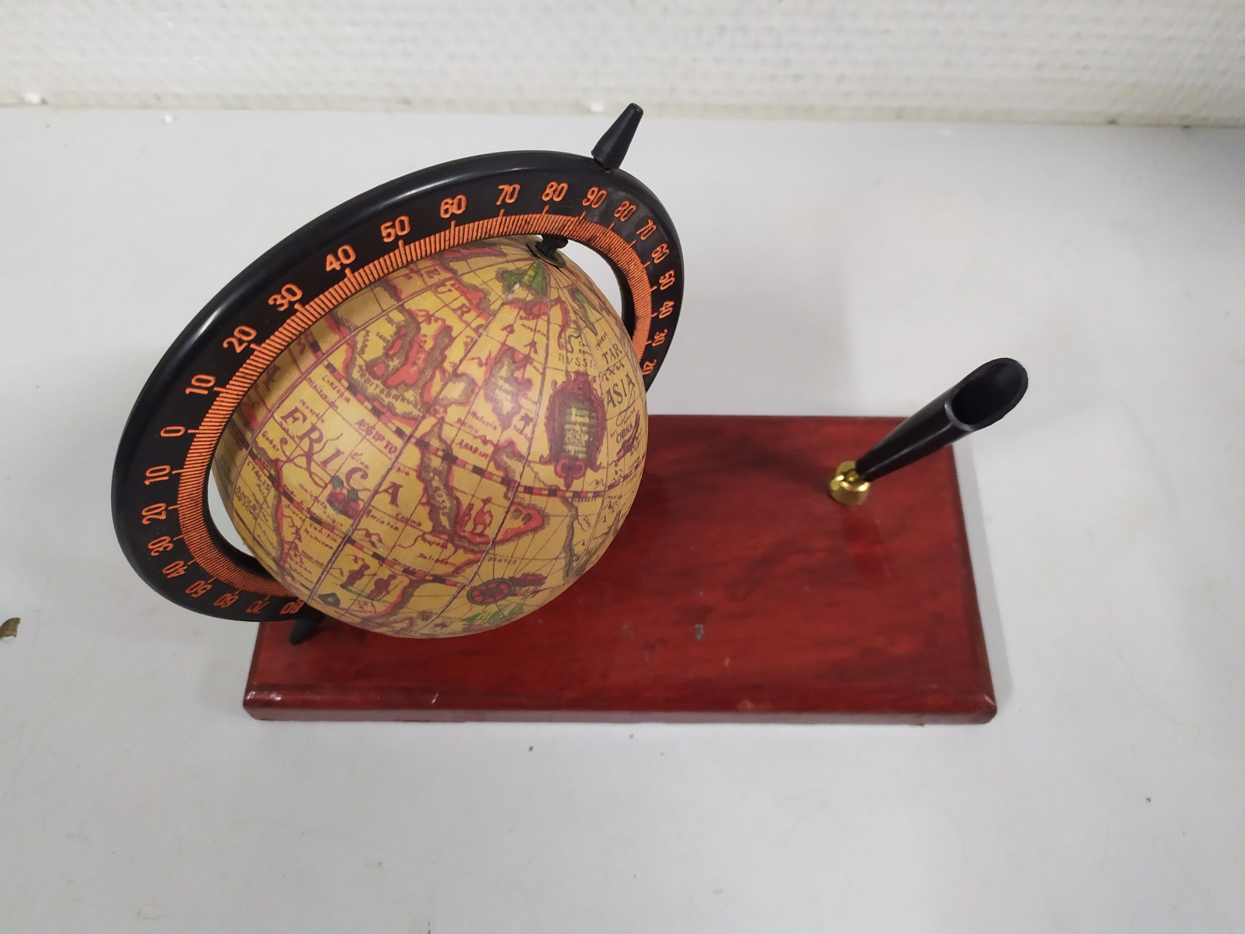 Former globe office pen holder 1960-70