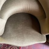 Pair of toad armchairs