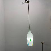 Lot de 2 suspensions en verre de Murano par De Mayo
