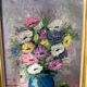 Tableau nature morte fleur