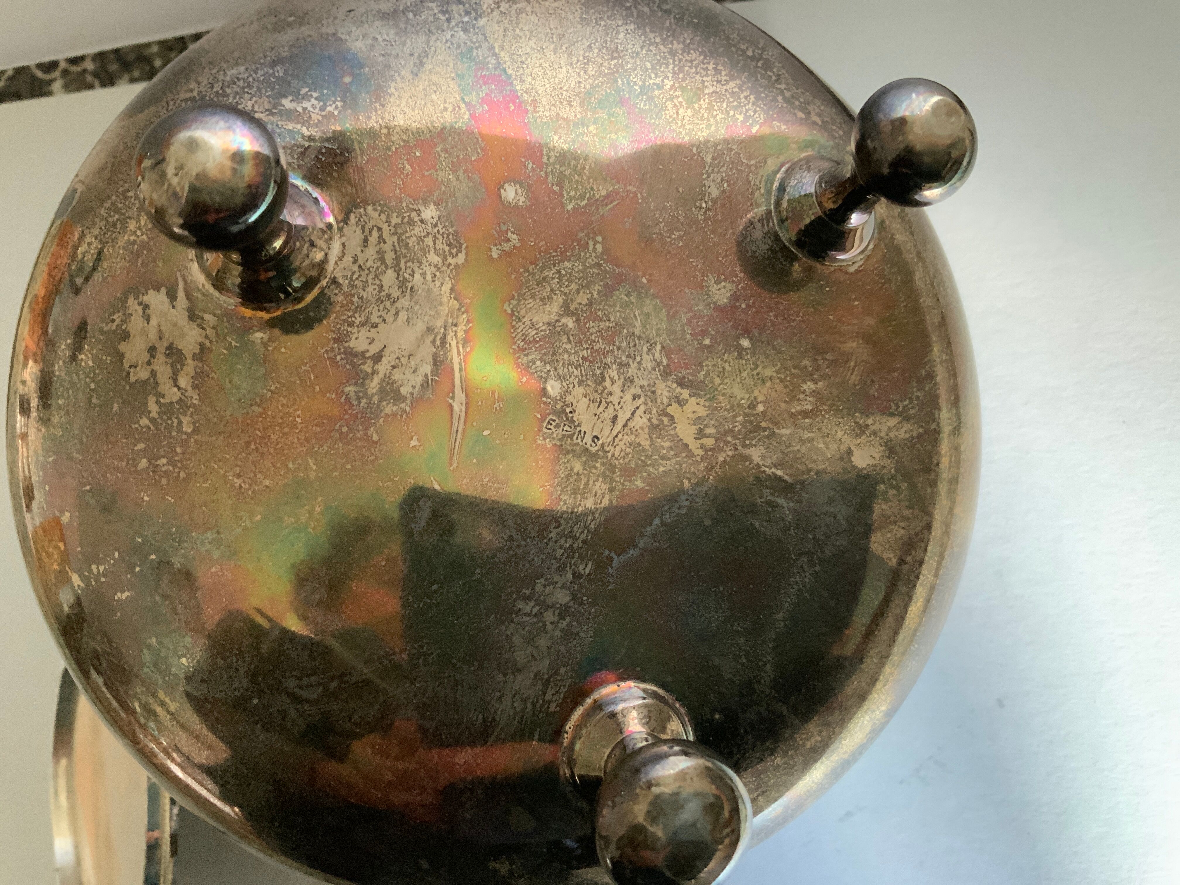 EPNS silver metal teapot