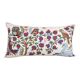 Vintage embroidered cushion cover 46x86 cm
