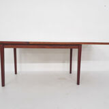 Rosewood dining table with one extension leave, 1960's