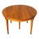 Louis XVI style dining table in cherry wood with extension.