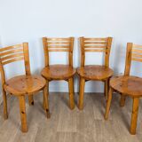 80s pine chairs