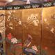 4-leaf screen lace-up decoration Far East Japan type Coromandel