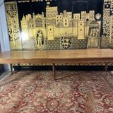 Farmhouse table with 5 legs Louis Philippe