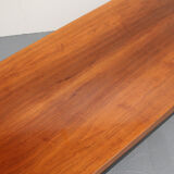 1960s design coffee table in walnut