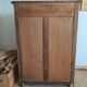 Vintage high sideboard in solid oak