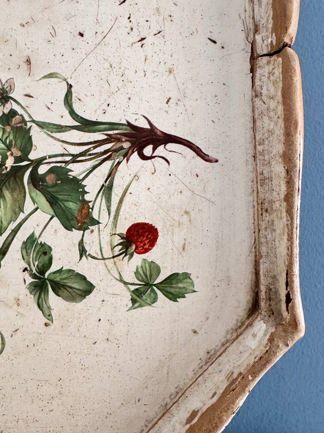 Ancien plateau en bois