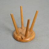 Pine stool by René Martin, France, circa 1965