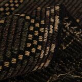 6x10 Brown Yellow Vintage Kilim Rug, 183x297Cm