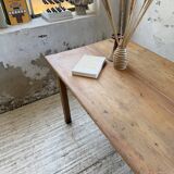 Table de ferme en cerisier