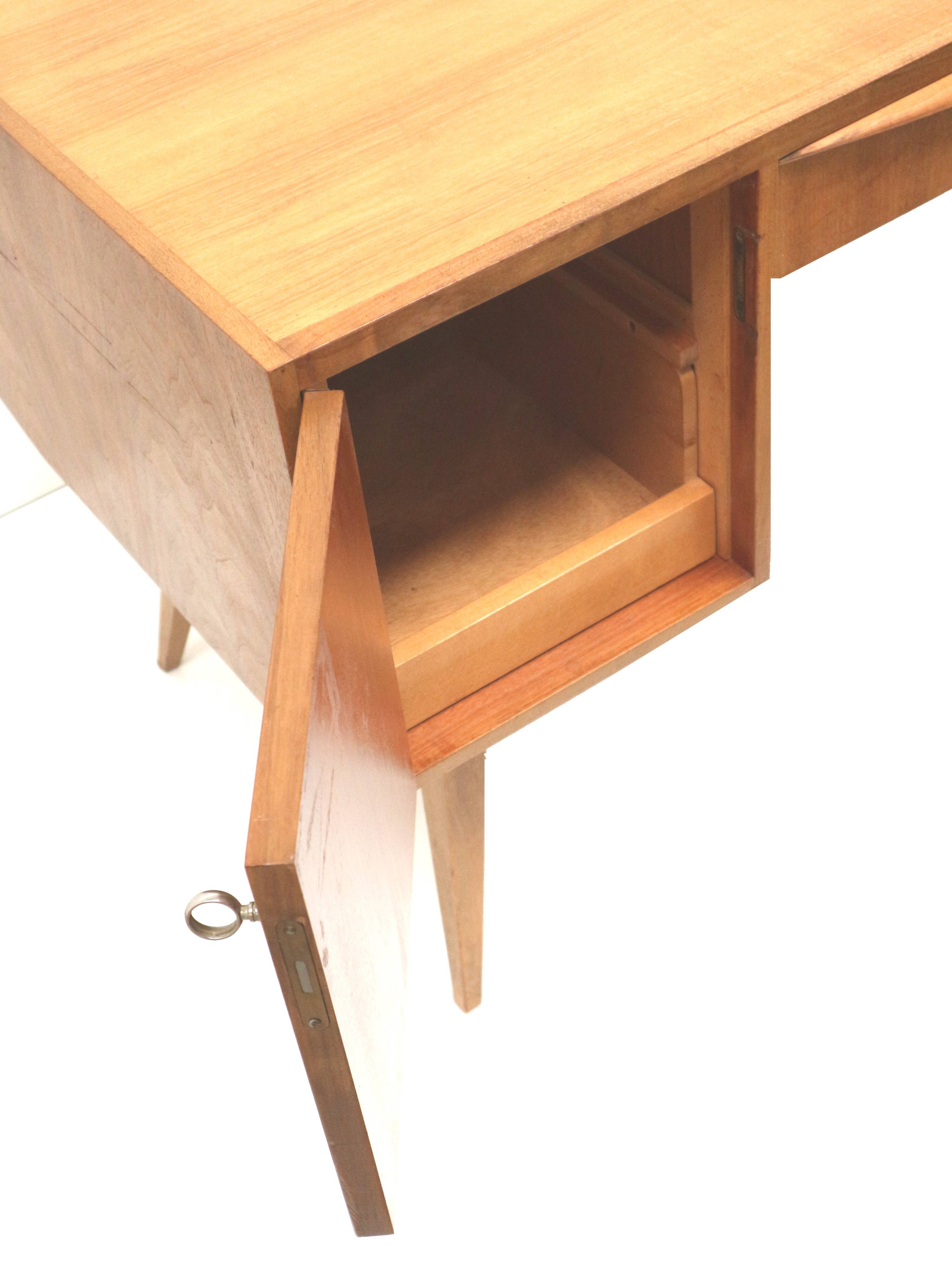 Desk with slanted legs, 1970s