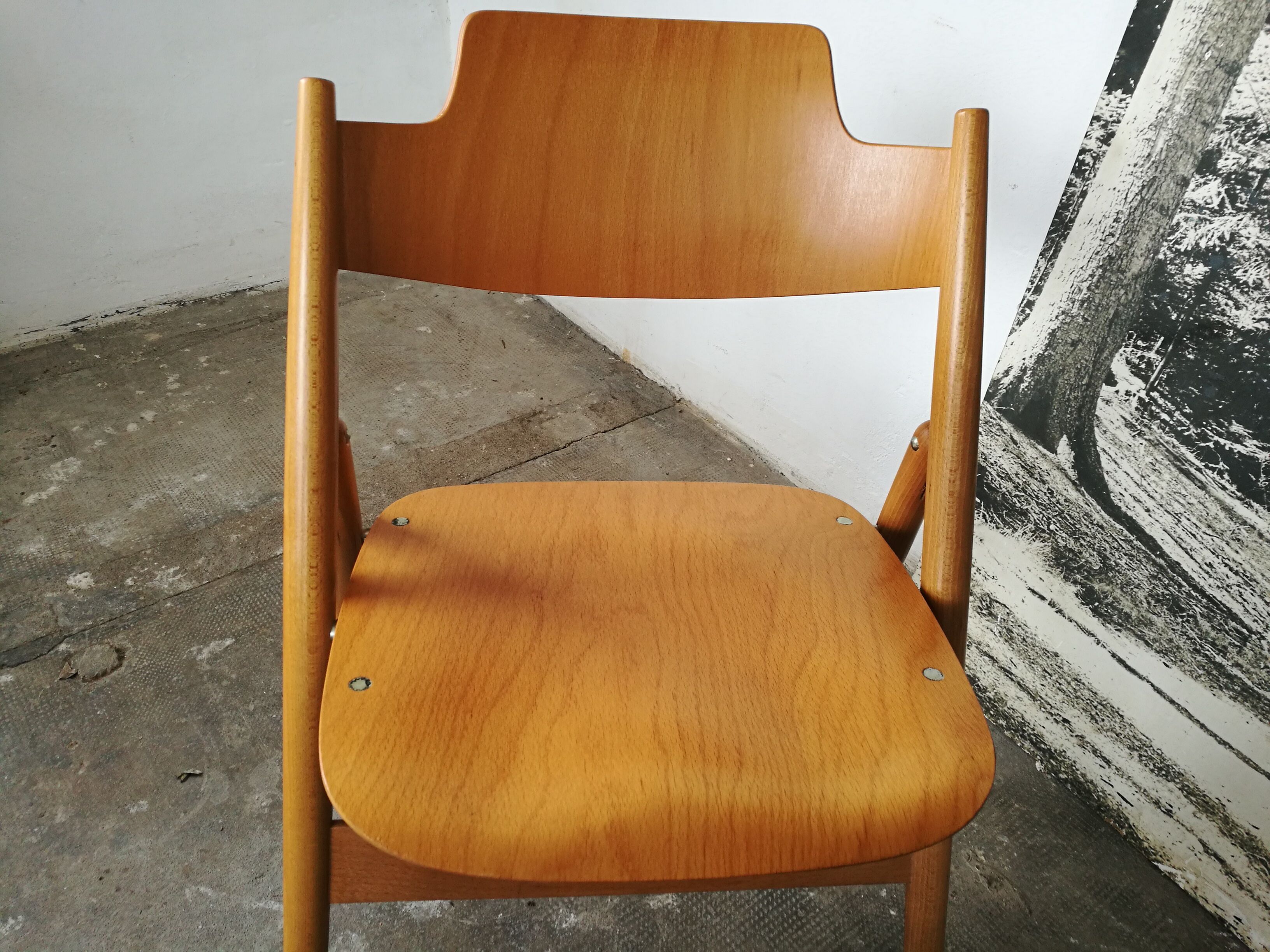 Egon Eiermann SE 18 folding chair