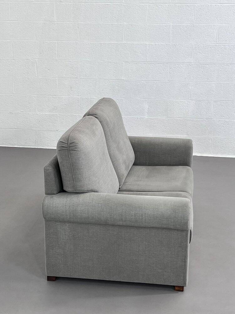 2 Seater Sofa in Grey Fabric