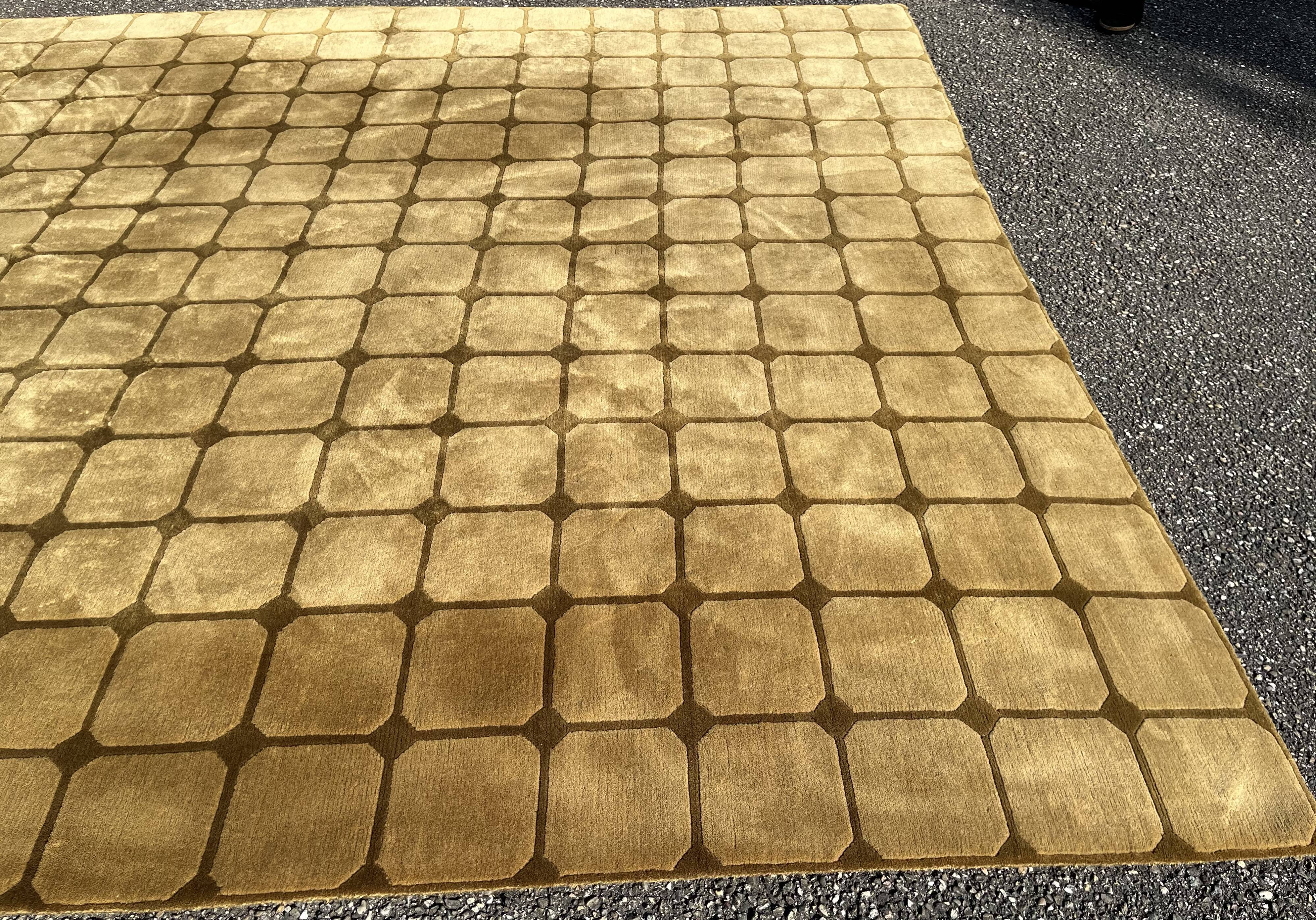 Modern Art Deco Style Carpet