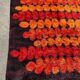 Large Vintage Scandinavian Space Age Wool Rug Circa 1970