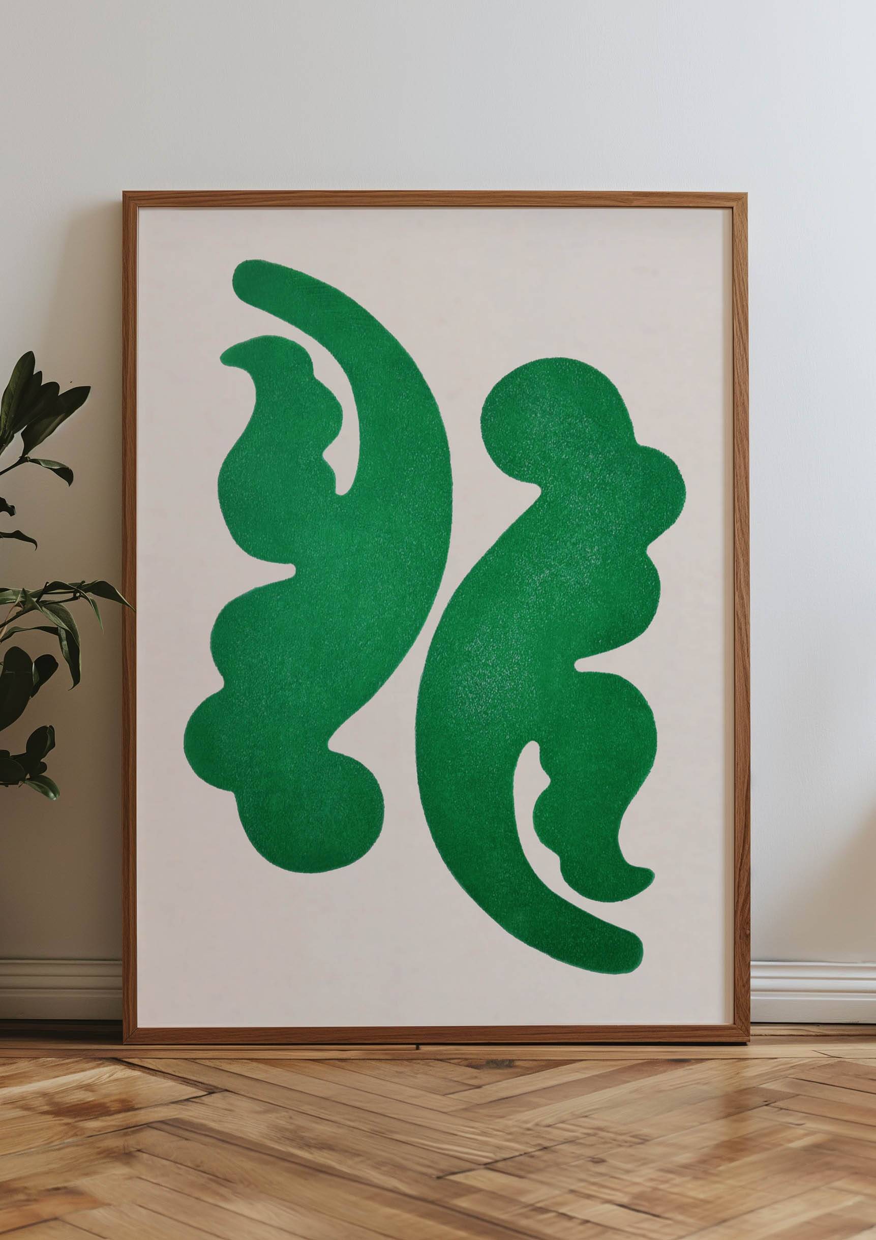 Painting on paper - contemporary abstract painting - signed Eawy