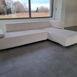 Moroso corner canapé lounge, Lowland model with chaise longue.