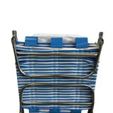 Set of 2 vintage folding lounge chairs