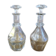 Paire de carafes Baccarat modèle Harcourt