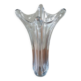 Vase vintage en cristal