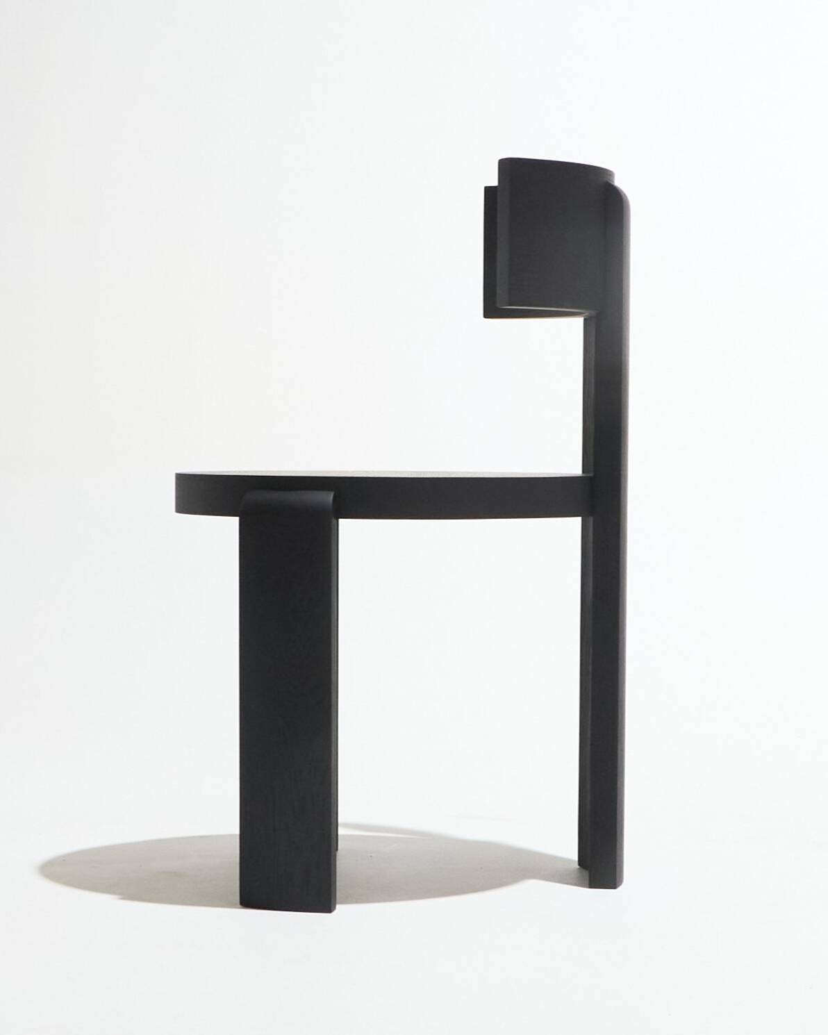 Spina chair in black wood