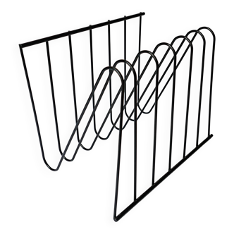 design François Arnal Atelier A vintage 1970 Zigzag magazine rack