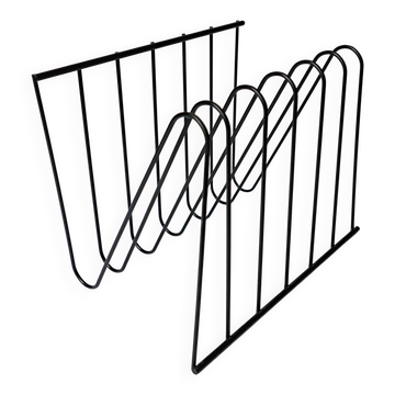 design François Arnal Atelier A vintage 1970 Zigzag magazine rack