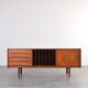 Hi-Fi sideboard in teak mid-century Ulvö by Erik Wørts for Ikea, 1960s.