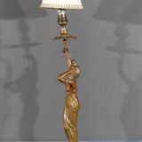 Regulate Lamp, Art Nouveau style, signed C.Rosa – Mid 20th century
