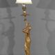 Regulate Lamp, Art Nouveau style, signed C.Rosa – Mid 20th century