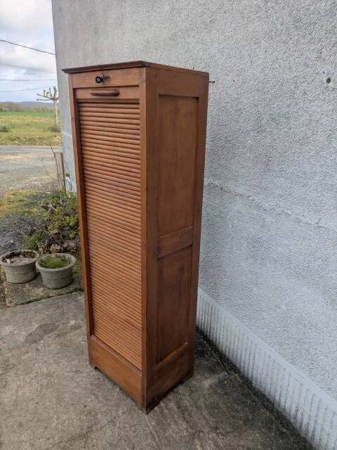 Filing cabinet, curtain furniture