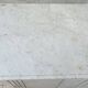 Central island shop counter in marble and oak, Art Deco period.