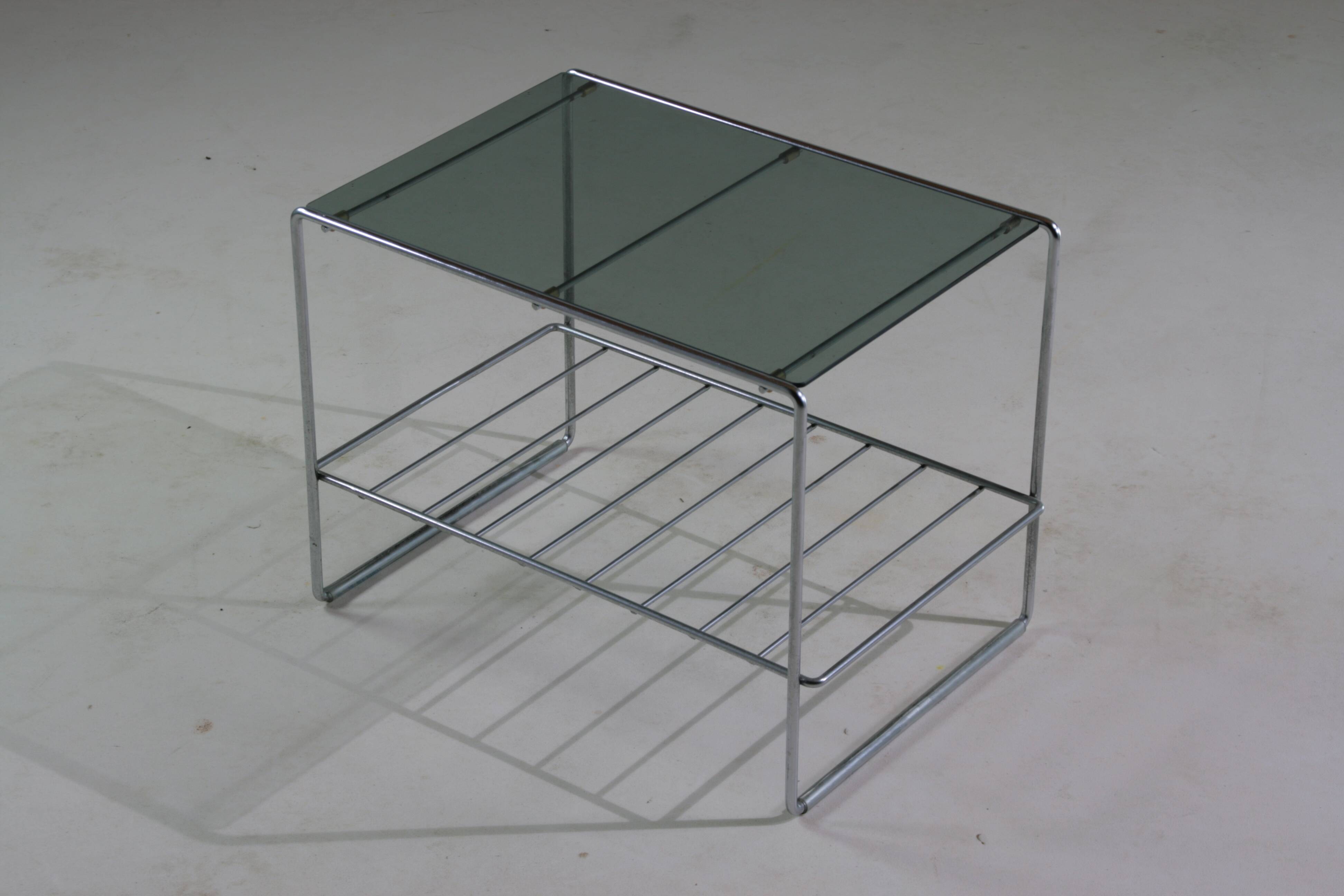 Vintage coffee table or side table, 1970s.