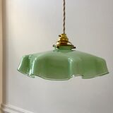 Suspension in opaline green sage years 40-50