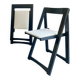Paire de chaises pliantes vintage Trieste par Aldo Jacober – années 70