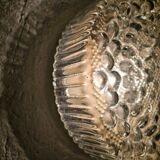 Bubble glass ceiling light mid-century by Motoko Ishii for STAFF