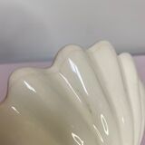 Vintage white shell lamp
