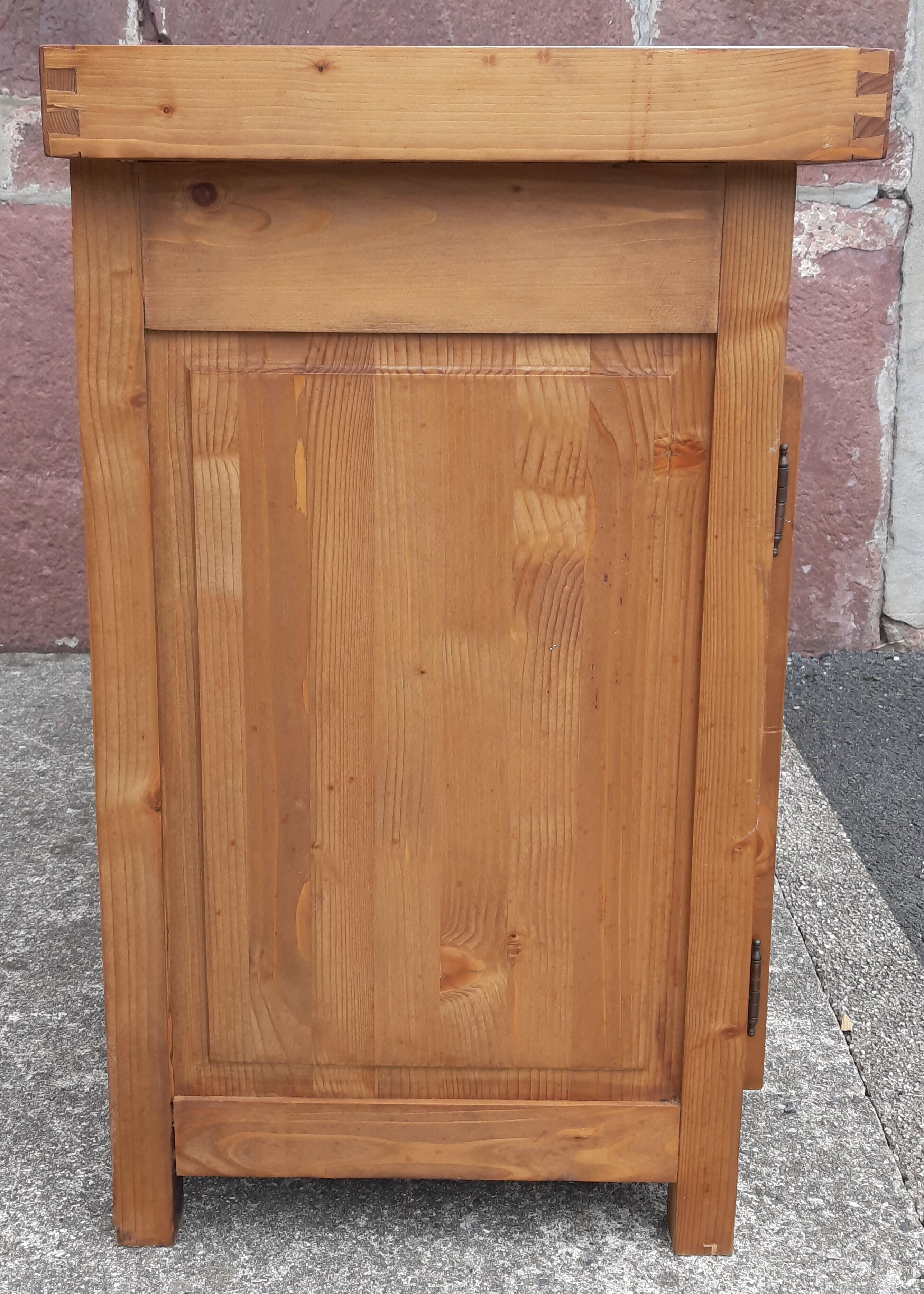Buffet de cuisine - Billot - Table de boucher