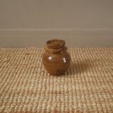 Ceramic vase handmade pottery artisanal production Scandinavian country decoration